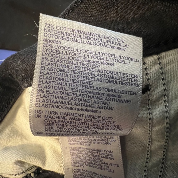 NYDJ 22W Marilyn Straight Black Jeans - Picture 8 of 9